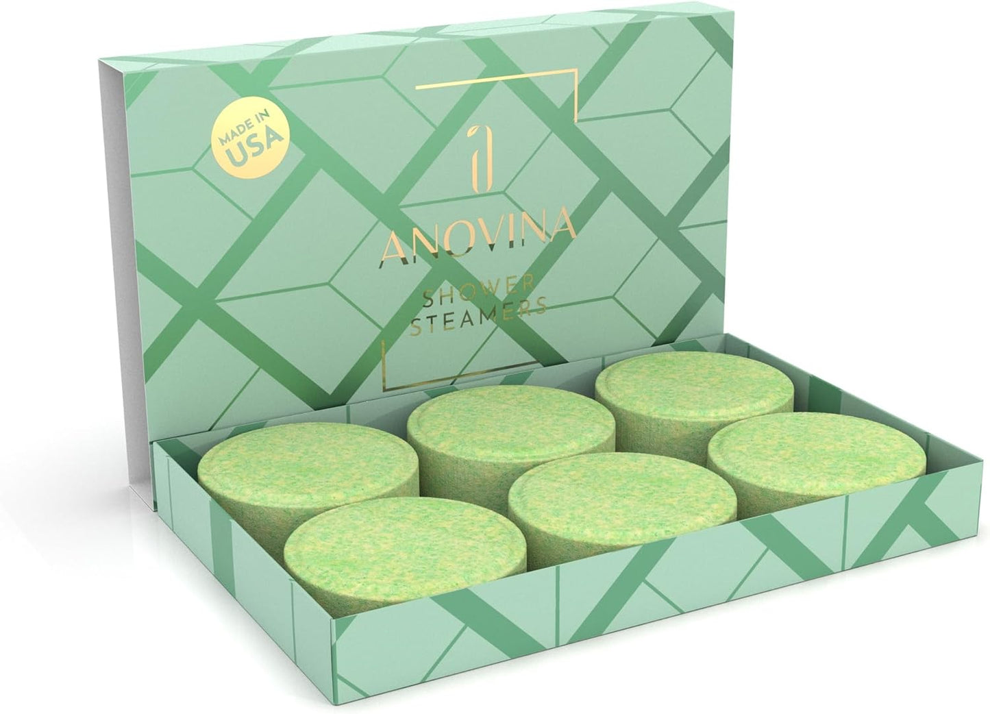Eucalyptus & Menthol Shower Steamers β Aromatherapy Shower Tablets with Soothing Vapors β Made in USA β Shower Bomb Gift Set for Men & Women