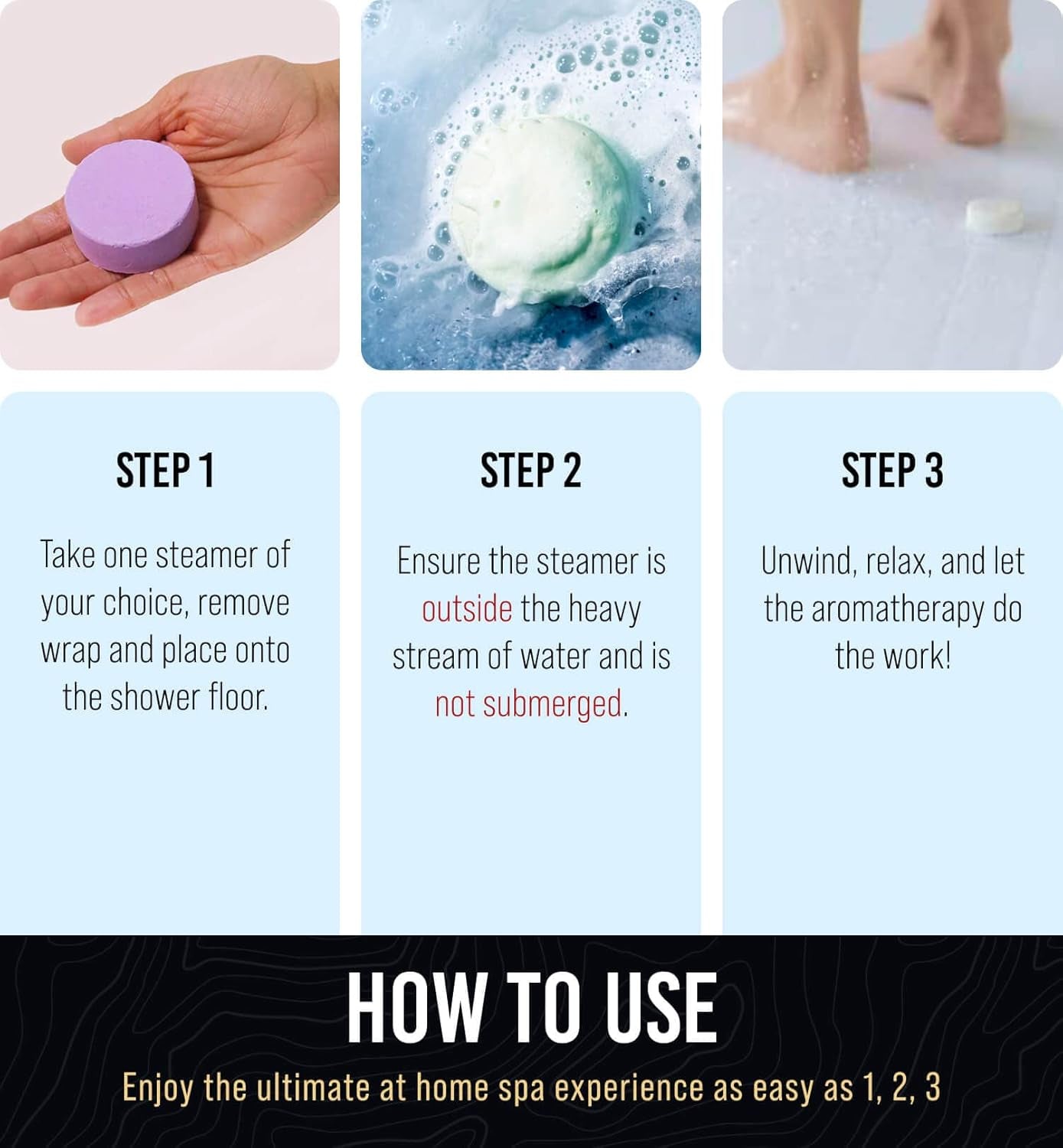 Valentines Day Gifts for Her - Shower Steamers Aromatherapy Gift Set - Valentines Gifts for Mom, Wife, Girlfriend, Grandma, Daughter - Natural Essential Oil Home Spa Self-Care - 6 Pack
