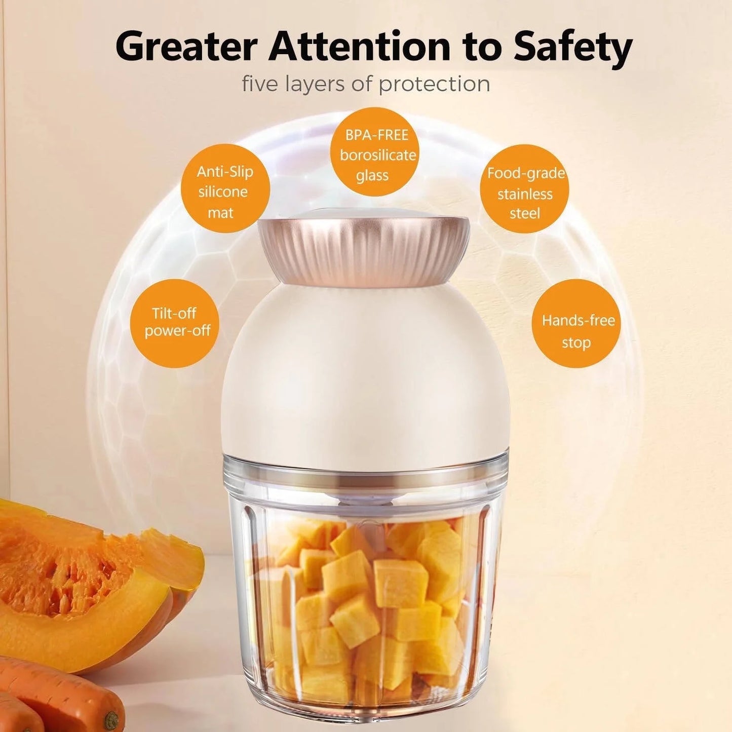 Baby Food Maker, 13-In-1 Baby Food Processor,600Ml Food Blender with 8 Blades for Fruit Vegetable Meat