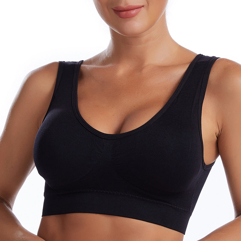 Women'S Running Shockproof Gathering Sports Bra