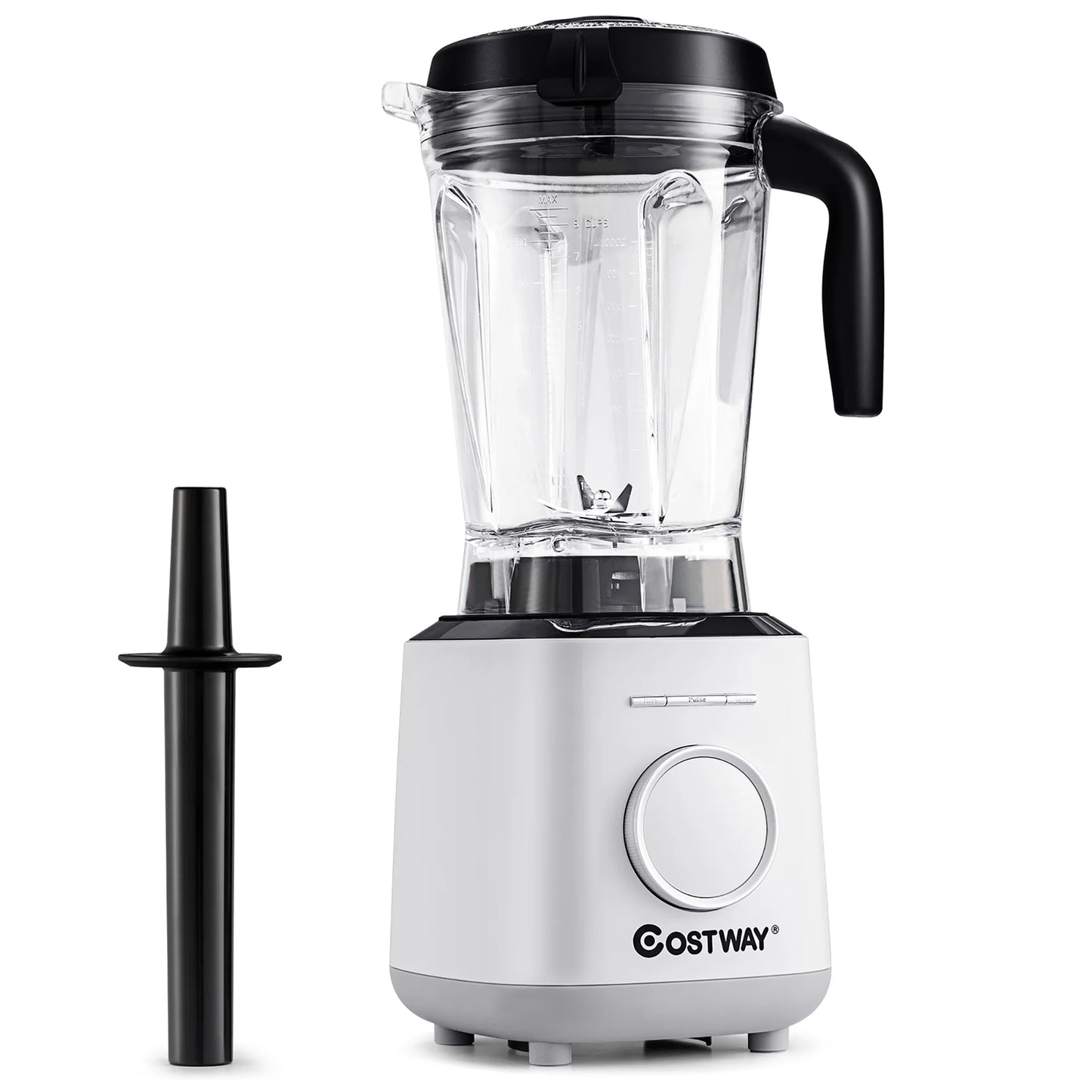 1500W Countertop Smoothies Blender 10 Speed W/ 6 Pre-Setting Programs