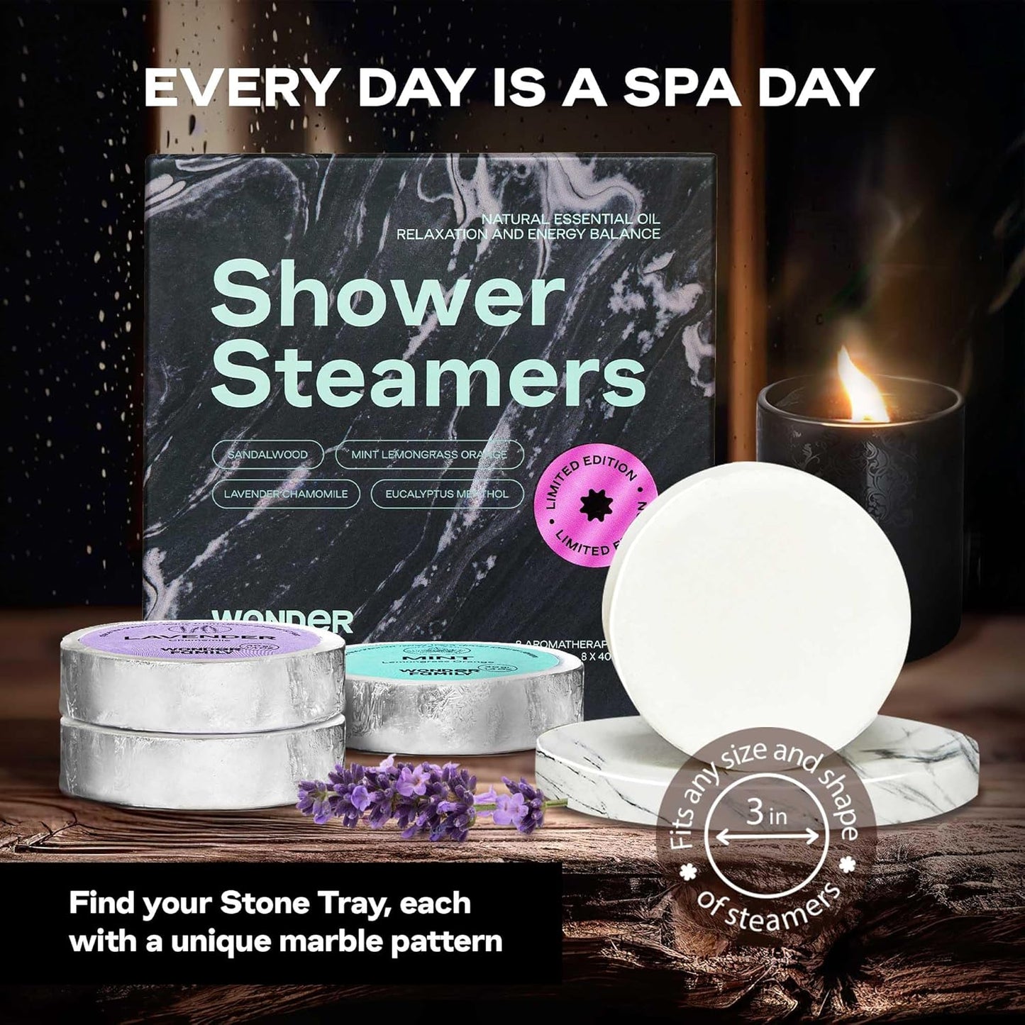 Shower Steamers Aromatherapy Gift Set for Women & Men – Vapor Shower Tablets for Sinus Relief – Menthol Eucalyptus Shower Melts – Organic Essential Oil Shower Bombs – Bulk Shower Soothers
