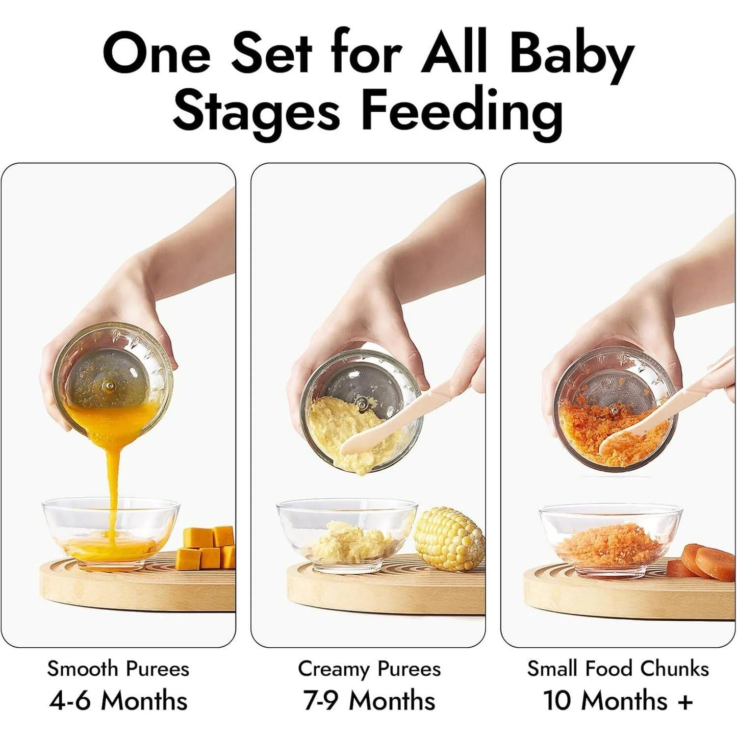 Baby Food Maker, 13-In-1 Baby Food Processor,600Ml Food Blender with 8 Blades for Fruit Vegetable Meat