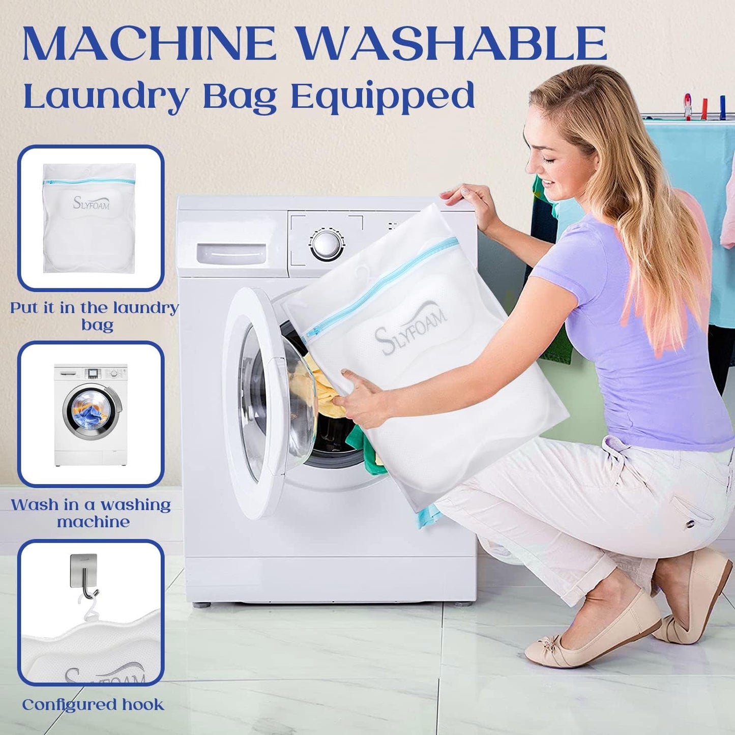 Bath Pillow, Bathtub Pillow with Anti-Slip Suction Cups, 4D Mesh Soft Spa Bath Tub Pillow Headrest, Bath Pillows for Tub with Neck and Back Support Fits Bathtub Spa Tub Jacuzzi, Fathers Day Dad Gifts