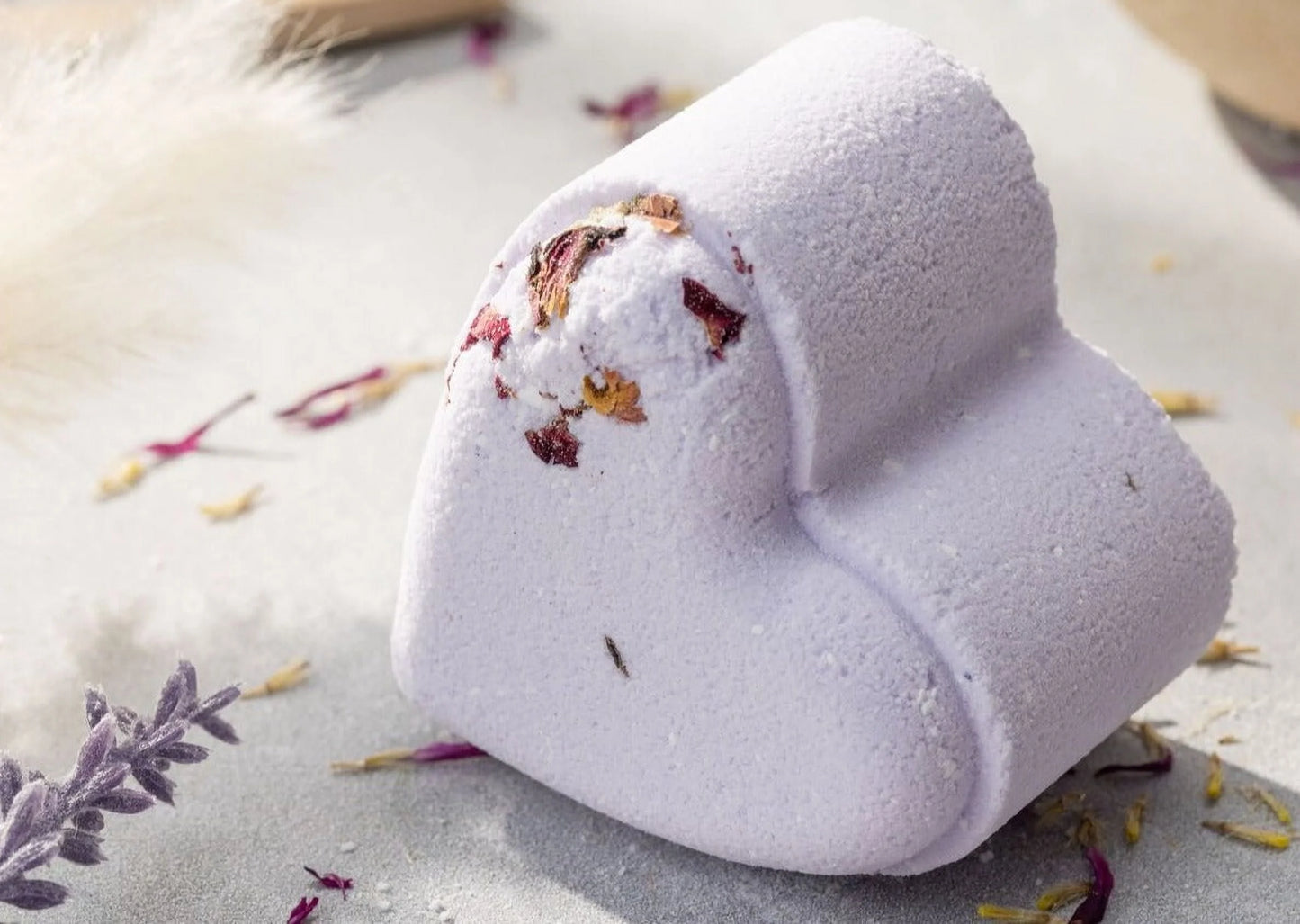 -Mother'S Day Sepecial- Heart Shaped Shower Steamers Gift Box, Set of 5 Shower Steamers Package