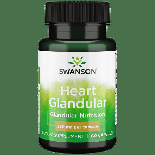 Heart Glandular 250 Mg 60 Capsules