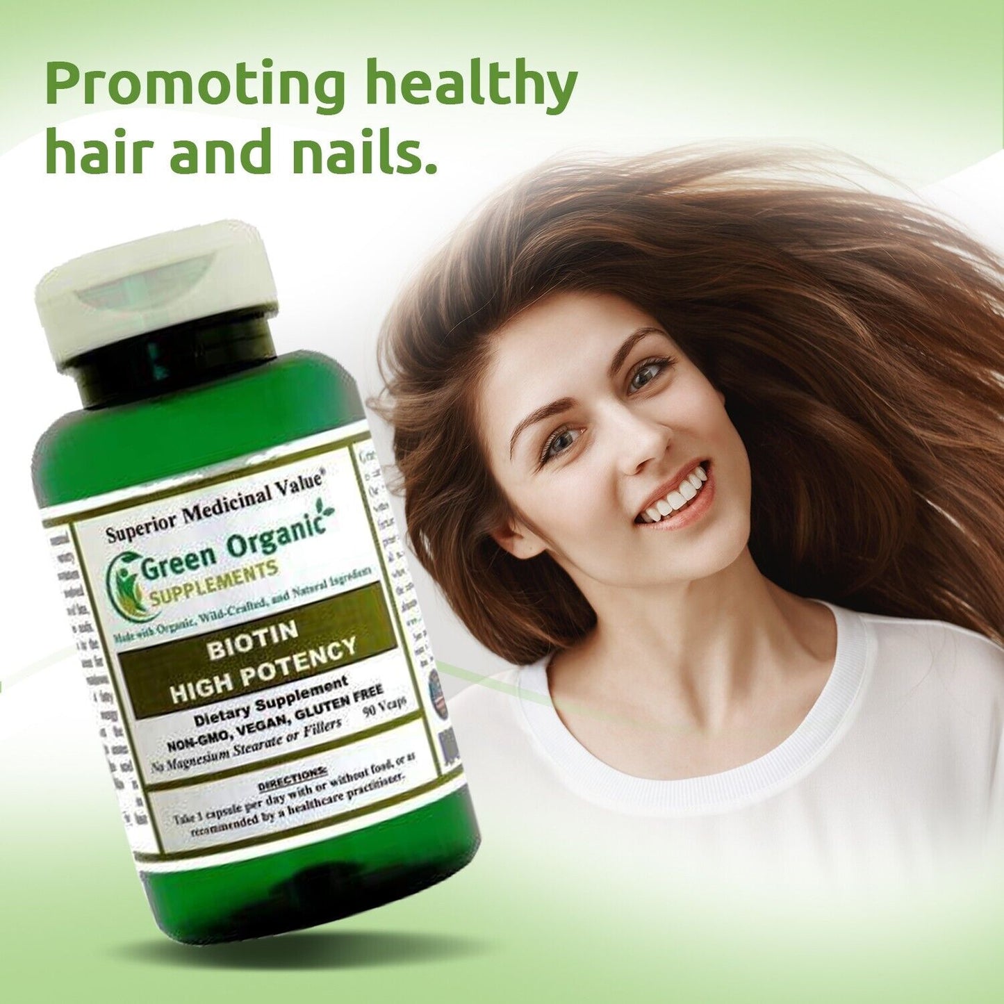 Green Organic Supplements' Biotin