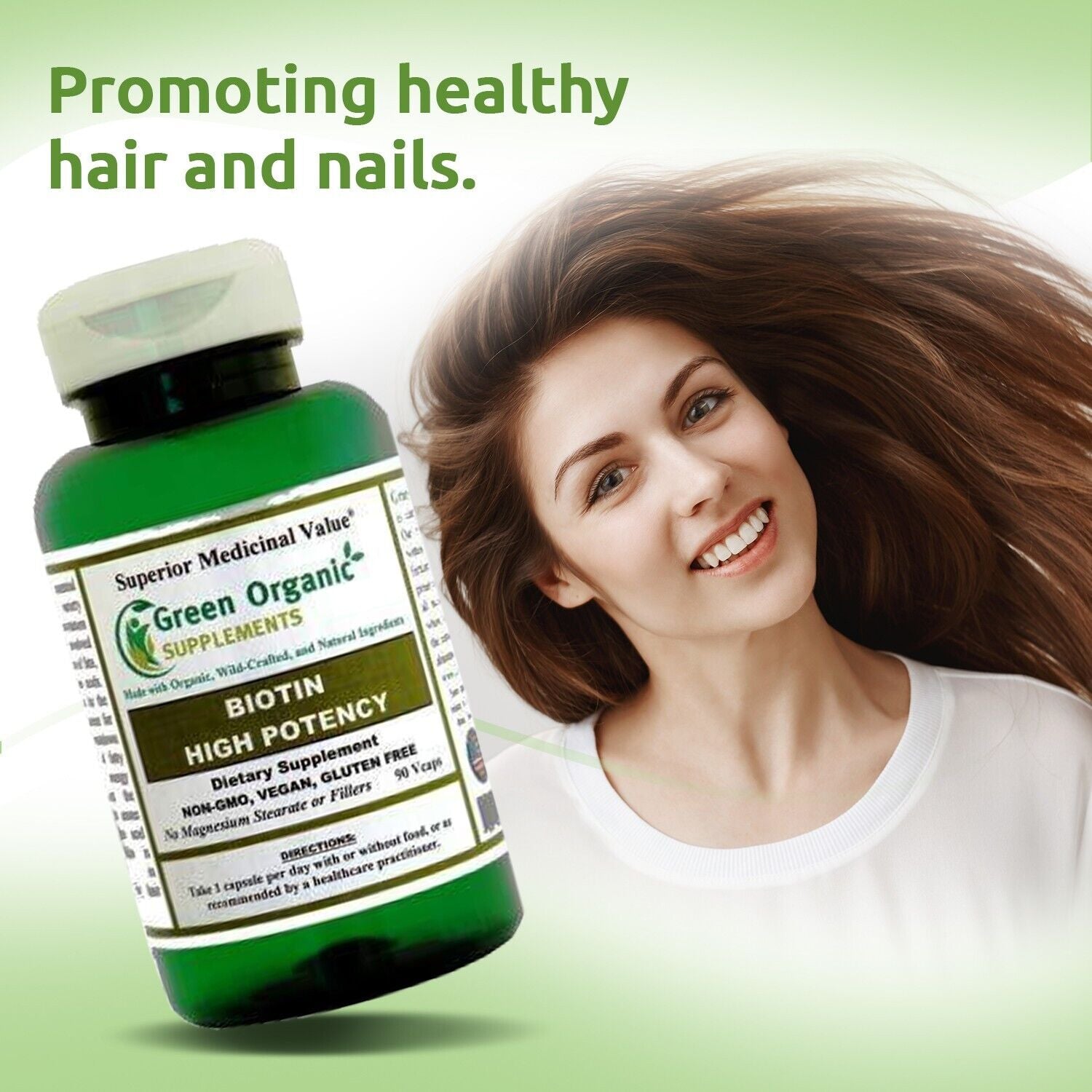 Green Organic Supplements' Biotin