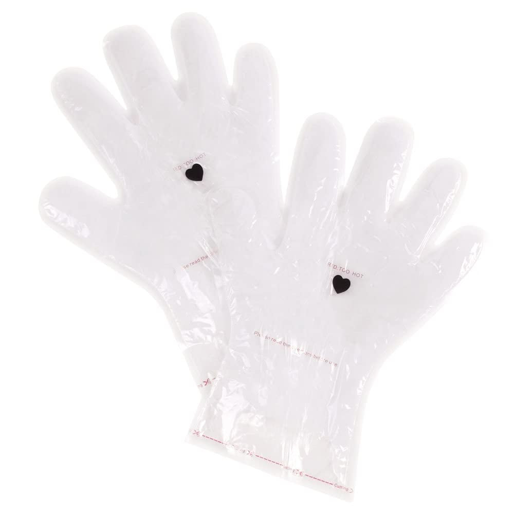 10-Minute Paraffin Hand Treatment, Spa and Home Treatment Gloves, Fragrance Free, One-Pair