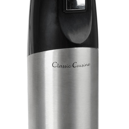 6-Speed 4-In-1 Immersion Hand Blender for Soups (Black)