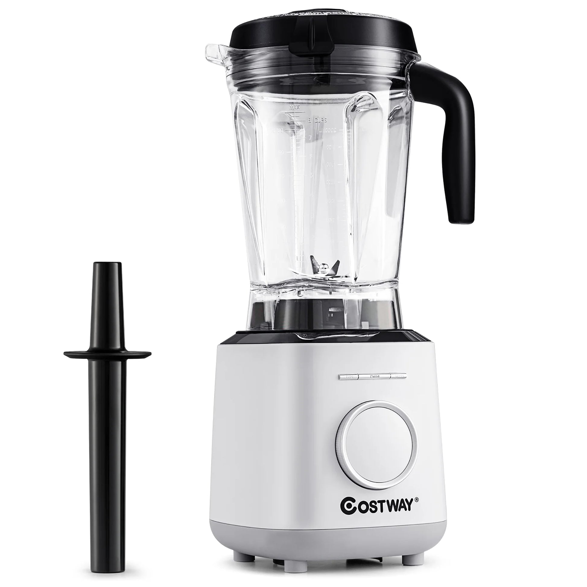 1500W Countertop Smoothies Blender 10 Speed W/ 6 Pre-Setting Programs