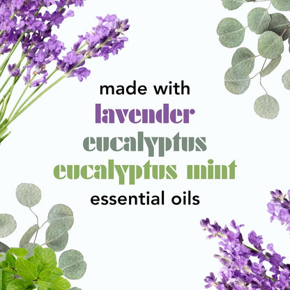 Eucalyptus & Lavender Shower Steamers Aromatherapy Gift Set - Eucalyptus Shower Steamer Lavender - Stress Relief Shower Bombs for Women & Men