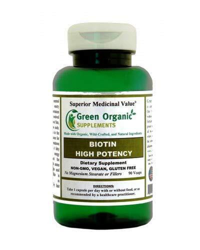 Green Organic Supplements' Biotin