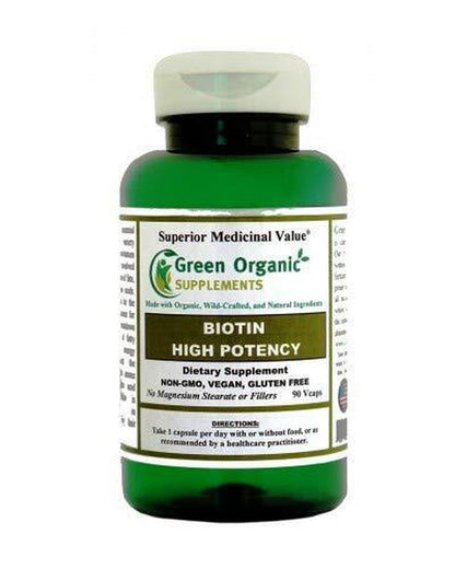 Green Organic Supplements' Biotin