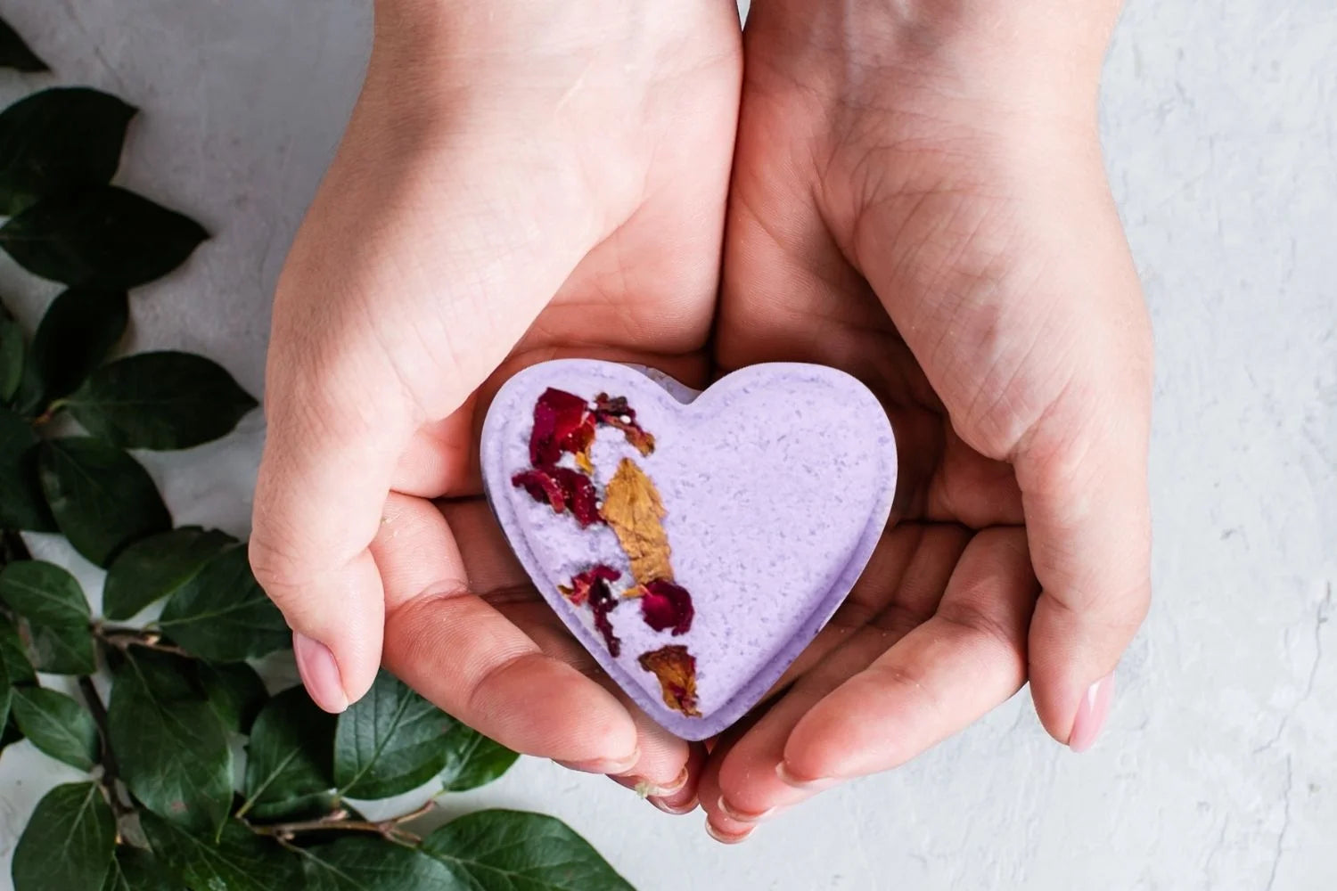 -Mother'S Day Sepecial- Heart Shaped Shower Steamers Gift Box, Set of 5 Shower Steamers Package