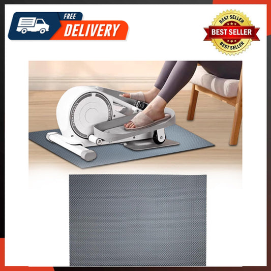 Non-Slip Mat for Ellipse Leg Exerciser Machine Apply to under Desk Elliptical