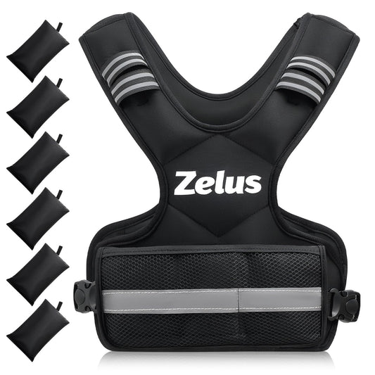 Zelus Weighted Vest for Men and Women | 4-10Lb/11-20Lb